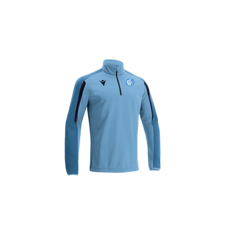 Sweat 1/4 Zip - Bleu Ciel